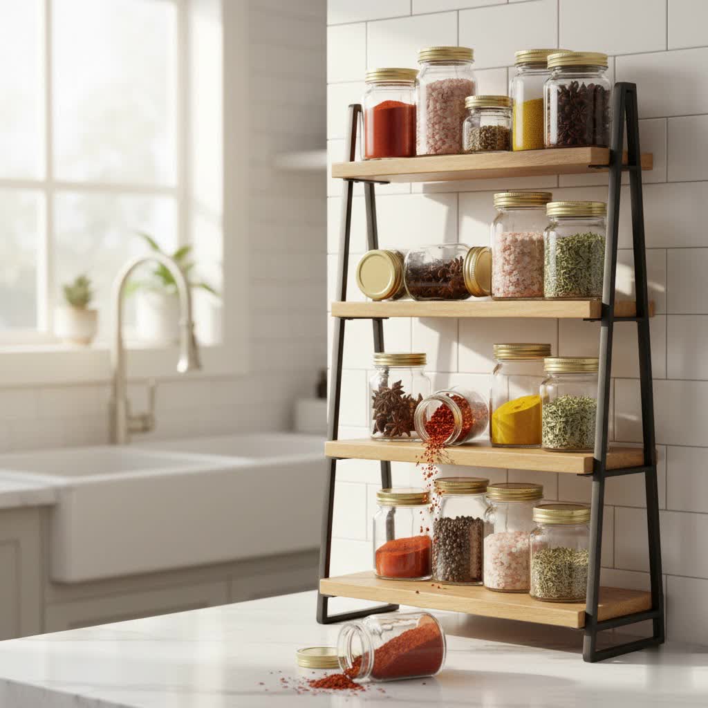 Review: Seville Classics 3-Tier Iron Spice Rack – Your Kitchen’s New Essential