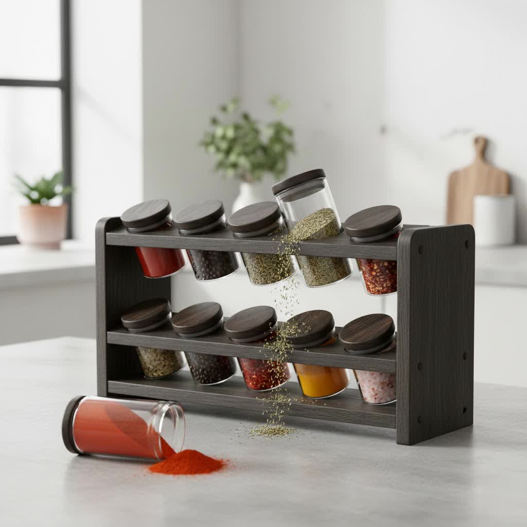 Review: McCormick Gourmet Two-Tier Chrome Rack: Your Kitchen’s New Organizer